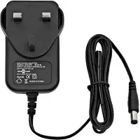 Gear4Music 9V Compact Power Supply by Centre Negative Multi Plug