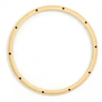 Gibraltar hardware Gibraltar 14" 10 Lug Wood Hoop Batter Side