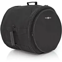 Gear4Music 16"x16" Padded Floor Tom Drum Bag by