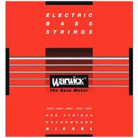 Warwick 46300 Red Label Medium-Light Bass Strings (40-130) 5-String