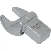 SW-Stahl 03836L Insteeksteeksleutel 16 mm I Insteekvierkant 14 x 18 mm I Insteeksteeksleutel SW 16 mm