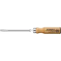 Wiha 1628 Houten schroevendraaier sleufkop 14.0 mm x 250 mm - 00158