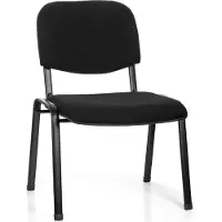 Hjh OFFICE XT 600 XL - Vergaderstoel / bezoekerstoel Zwart