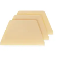 Hendi Set van 3 deegschrapers – polypropyleen – vaatwasmachinebestendig – 216x128 mm