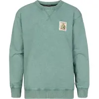 Petrol Industries Sweatshirt 'Ranchero' groen gemêleerd