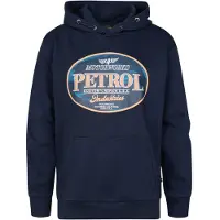Petrol Industries Sweatshirt 'Obregón ' navy / petrol / lichtoranje