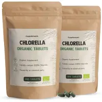 Cupplement - Chlorella Tabletten 500 mg Biologisch - Combipack 600 St