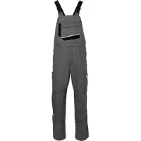 Kübler ICONIQ 31401301 Amerikaanse Overall HEREN Overall Werkkleding Antraciet Zwart - Krasvrij - Katoen - Oeko Tex