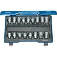 Gedore 6129520 6129520 Dopsleutelinzetset 1/2 (12.5 mm) 17-delig
