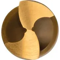 DORMER Boorbitje, Draaiboor DIN 338 A510 Nominaal-Ø 12 mm HSS profiel geslepen TiN Cilindrische schacht 4xD (12 millimeter)
