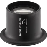 Eschenbach 11247 Horlogemakersloep Vergrotingsfactor: 7 x Lensgrootte: (Ø) 25 mm Antraciet