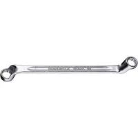 Stahlwille dubbele ringsleutel 20, SW 30 x 32 mm, lengte 365 mm, chroomlegering staal, diep gekarteld, dubbele zeskant met AS-Drive profiel