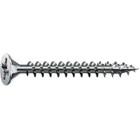 Spax 200 stuks SPAX 4.5 x 25 mm spaanplaatschroef platkop met pozidrive kruisindruk