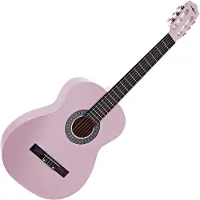 Gear4Music Classical Guitar by Pink
