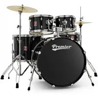 Premier Revolution 22" 5pc Drum Kit Black