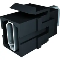 Bachmann Keystone 4K HDMI UHD koppeling female/female zwart
