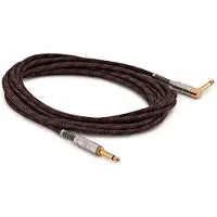 Gear4Music Jack - Jack Pro Yarn Instrument Right Angle Cable 6m