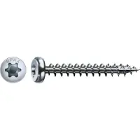 Spax 0201010450405 R 88093 Ruko m.Spitze/T-STAR Bolkop houtschroef 4.5 mm 40 mm T-STAR plus Staal WIROX 500 stuk(s)