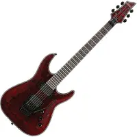 Schecter Hellraiser C-1 FR Black Cherry elektrische gitaar
