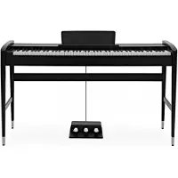 Gear4Music Keynote Contemporary Digital Piano with Bluetooth Matte Black
