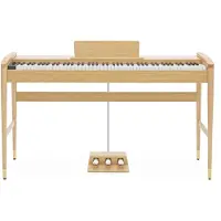 Gear4Music Keynote Contemporary Digitale Piano met Bluetooth van Licht Eiken