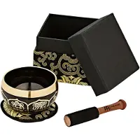 Meinl Ornamental Series Singing Bowl 300g Black
