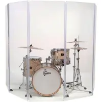 Gibraltar hardware Gibraltar GDS-5 5 Panel Drum Shield