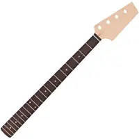 Gear4Music Guitarworks Bass Guitar Neck Poplar Laminate