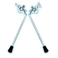 Danmar 938 - "CLAMP ON RIM" BASS DRUM SPURS - VINTAGE STYLE