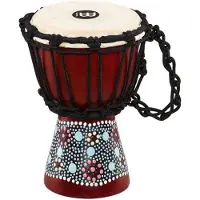 Meinl DJEMBE XX SMALL RED FLOWER