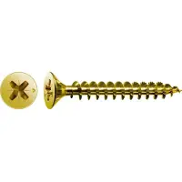 Spax 1081020200105 R 88094 Senkkopf m.Spitze/Kreuzschl.-PZ Houtschroef 2 mm 10 mm Kruiskop Pozidriv Staal YELLOX 1000 stuk(s)