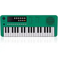 Gear4Music VISIONKEY-1 Draagbaar Minikeyboard met 37 Toetsen Groen