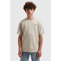 Ballin T-shirt met backprint beige Jongens Katoen Ronde hals Backprint - maat 152
