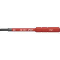 Wiha 37224 VDE Inbus Verwisselbare kling SW 2.5 2.5 mm 75 mm Geschikt voor Torque