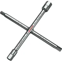 Rothenberger Sanitairkruissleutel | 220 x 220 mm | 10-voudige functie | 1 stuk - 351043 351043