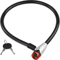 BURG-WÄCHTER 650 80 REFLEX Kabelslot Zilver Sleutelslot