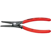Knipex 49 31 A2 Precisie-borgveertang Geschikt voor borgringen Buitenringen 19-60 mm Puntvorm Recht