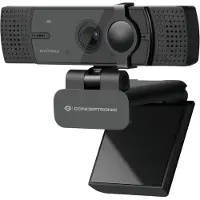 Conceptronic AMDIS08B Webcam AMDIS 4K Ultra-HD AF-WA WEB+2 Microph.sw