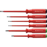 PB Swiss Tools Schroevendraaiserset SL/PZ 6 delig VDE