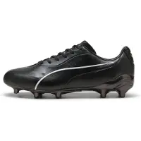 Puma KING PLATINUM FG/AG uniseks voetbalschoenen, Zwart/Goud, Maat 43