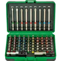 Fortis Bits, Bit (SL/PZ 1, TX20, PZ 2 L, TX 27, TX15, TX25, TX40, SL6, PH3, TX30, PZ3, PH2, SL4, PZ1, PH1, TX10, PZ2)
