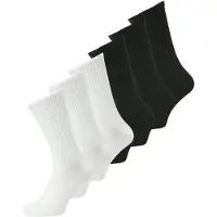 Jack & Jones Junior Sokken 'JACNOLAN' zwart / wit