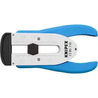 Knipex 12 85 110 SB Abisolierwerkzeug f. Glasfaserkabel Stripgereedschap Geschikt voor: Ronde kabel