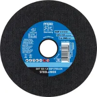 PFERD TOOLS EHT 125-1,0 SGP STEELOX 61331421 Doorslijpschijf recht 125 mm 25 stuk(s) RVS, Staal