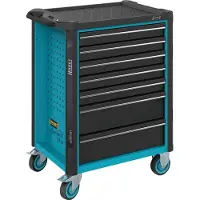 Hazet gevulde gereedschapswagen, 137-delig, zwart blauw
