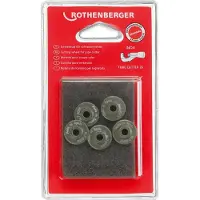 Rothenberger Reserve-snijwiel | snijwiel-d. 18,5 mm snijdiepte 4 mm | hooggelegeerd, geharde staal | 1 kaart a 5 stuks - 070056D 070056D