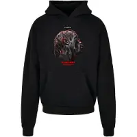 Mister tee Sweatshirt 'Flying High' grijs / antraciet / vuurrood / zwart