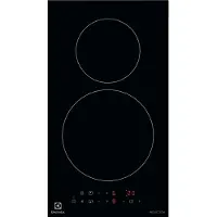 Electrolux LIT30230C, Zwart, Inbouw, 29 cm, Inductiekookplaat met zones, Gehard glas, 2 zones