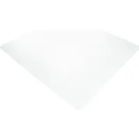 Rs-Office Duragrip Meta- vloerbeschermingsmat, voor harde vloeren, VAB-kleeflaag, structuur, transparant, L 1200 x B 1100 mm
