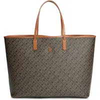 Tommy Hilfiger Shopper bruin / cognac / lichtgrijs / zwart